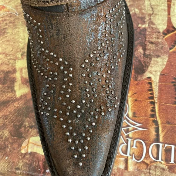 Old Gringo Roxy Rust Ankle Boots - Picture 10 of 12